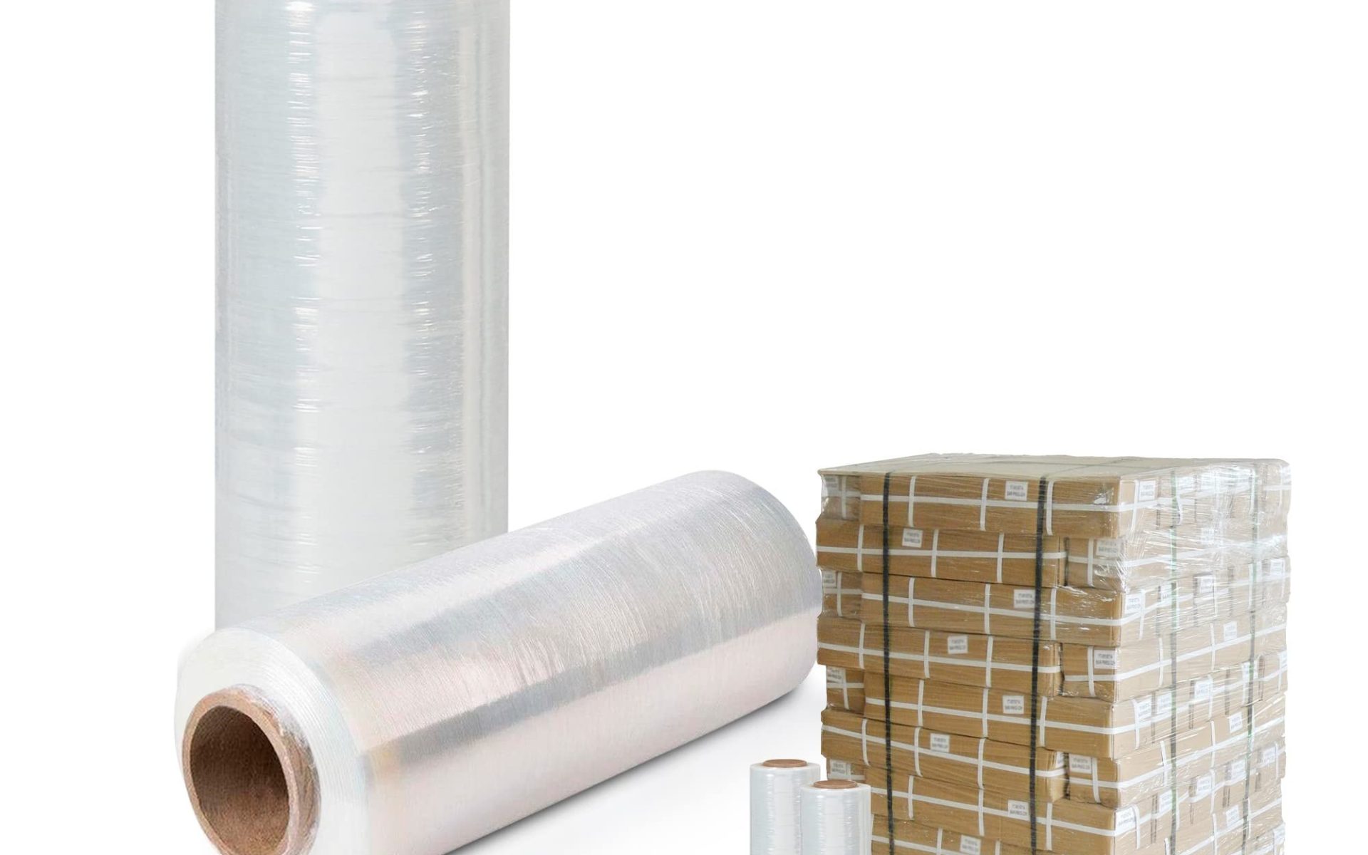 stretch film or tarpaulin rolls